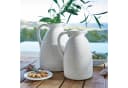 Mirabeau Tischvase 2er Set Yarick weiß Landhaus-Stil Bild 3