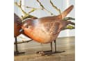 Mirabeau Dekofigur Vogel 4er Set Siblings rotbraun Polyresin Bild 4
