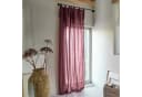 Mirabeau Vorhang Gardine Adara Bordeaux Leinen Bild 1