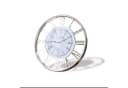 Mirabeau Wanduhr Victoria Station silber Aluminium Stahl Glas Bild 2