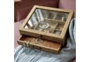 Mirabeau Schmuckkästchen Cayetana Braun mit Schubfach & Glaseinsatz Bild 4