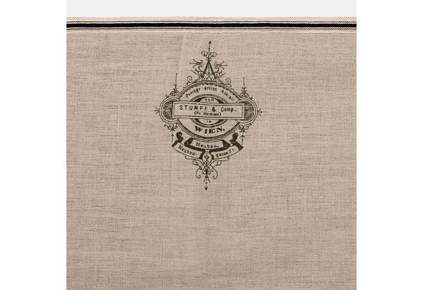 Mirabeau Badematte Rania beige 100% Baumwolle Leinen - Bild 5