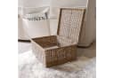 Mirabeau Dekokorb Box Carcans Braun/Weiß Rattan Bild 3