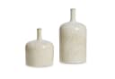 Mirabeau Tischvase 2er Set Kurys Creme Keramik Bild 2