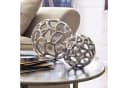 Mirabeau Dekoobjekt Venay silber 2er Set Aluminiumguss Bild 1