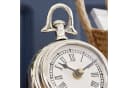 Mirabeau Wanduhr Coraten Silber Klassisch-Römisches Ziffernblatt Bild 3