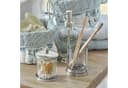 Mirabeau Badorganizer Set Glas Messing Silber Transparent Bild 1