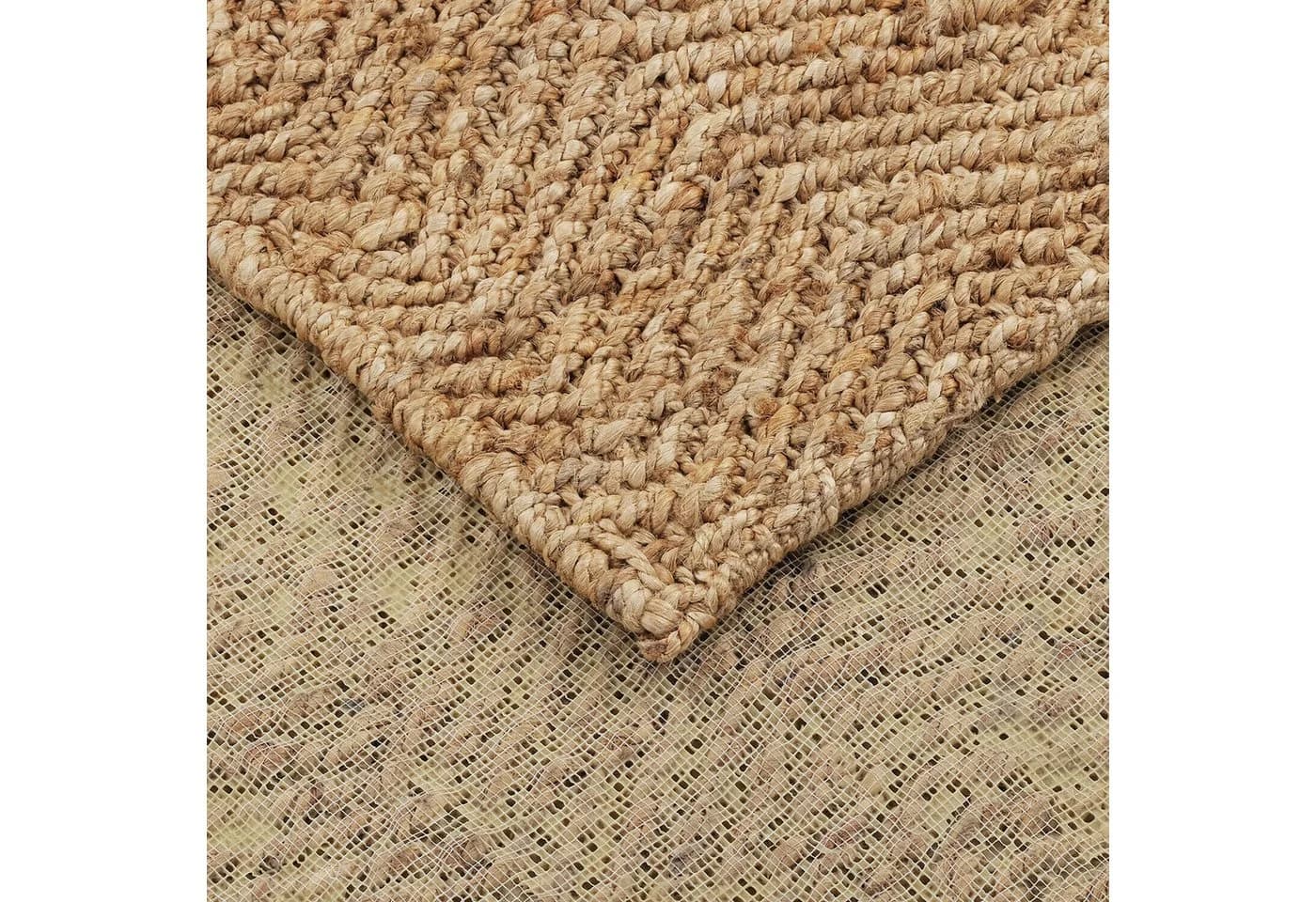 Mirabeau Badematte Daoukro braun 100% Jute - Bild 3