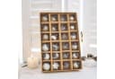 Mirabeau Christbaumschmuck Weihnachtsschmuck 24er Set Sanary Silber Bild 1