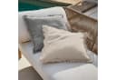 Mirabeau Kissenhülle 2er Set Quebo Grau/Beige Leinen Bild 1
