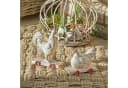 Mirabeau Osterfigur Huhn 2er Set Creme Polyresin Bild 1