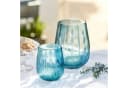 Mirabeau Windlicht 2er Set Danisar Blau Glas Bild 1