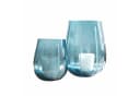 Mirabeau Windlicht 2er Set Danisar Blau Glas Bild 2