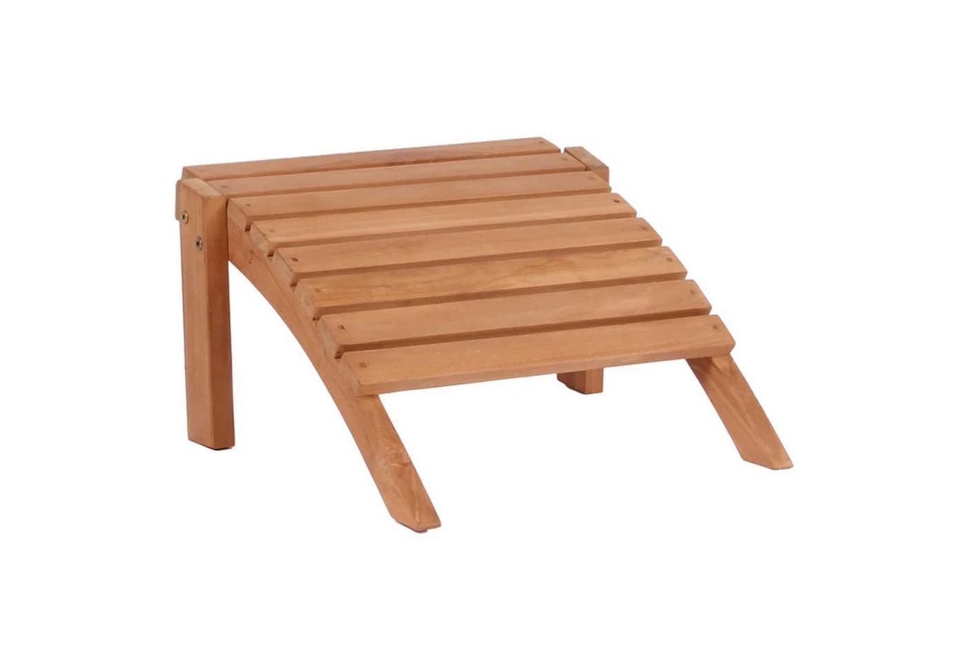 MR.DEKO Gartenliege Adirondack Montreal Teak mit Fußteil - Bild 4