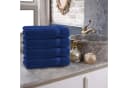 TRENDBUY24 Handtuch Set 4er Frottee 100% Baumwolle Navy Bild 3