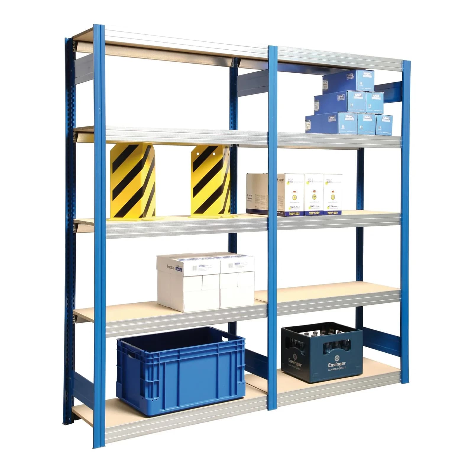 Regalwerk BERT-Großfachregal 250 kg Grundfeld LR 3000 Stecksystem