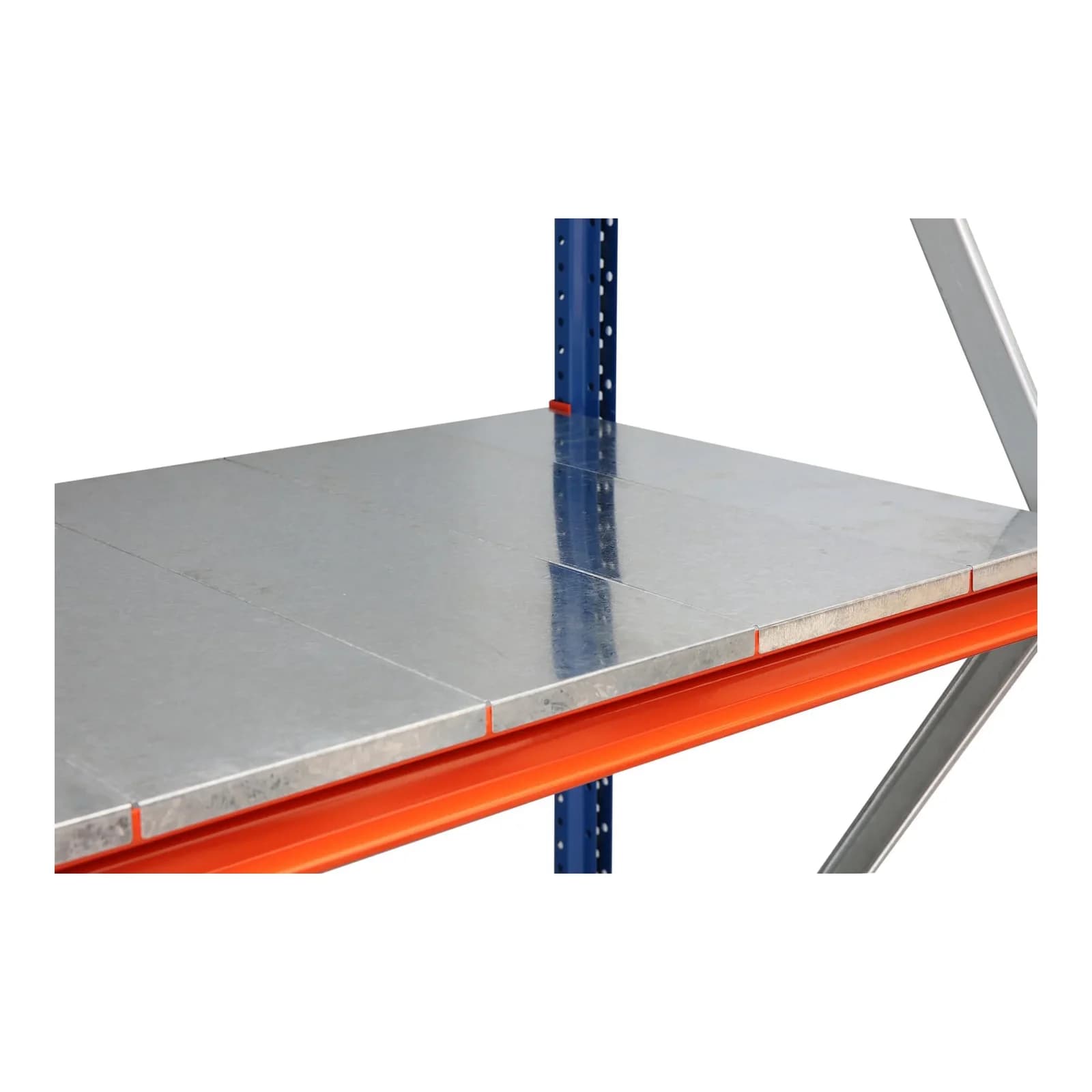 Regalwerk EMMA-Zusatzebene Stahl 2700x800 mm Z-Profil 99x30 mm RAL 2004