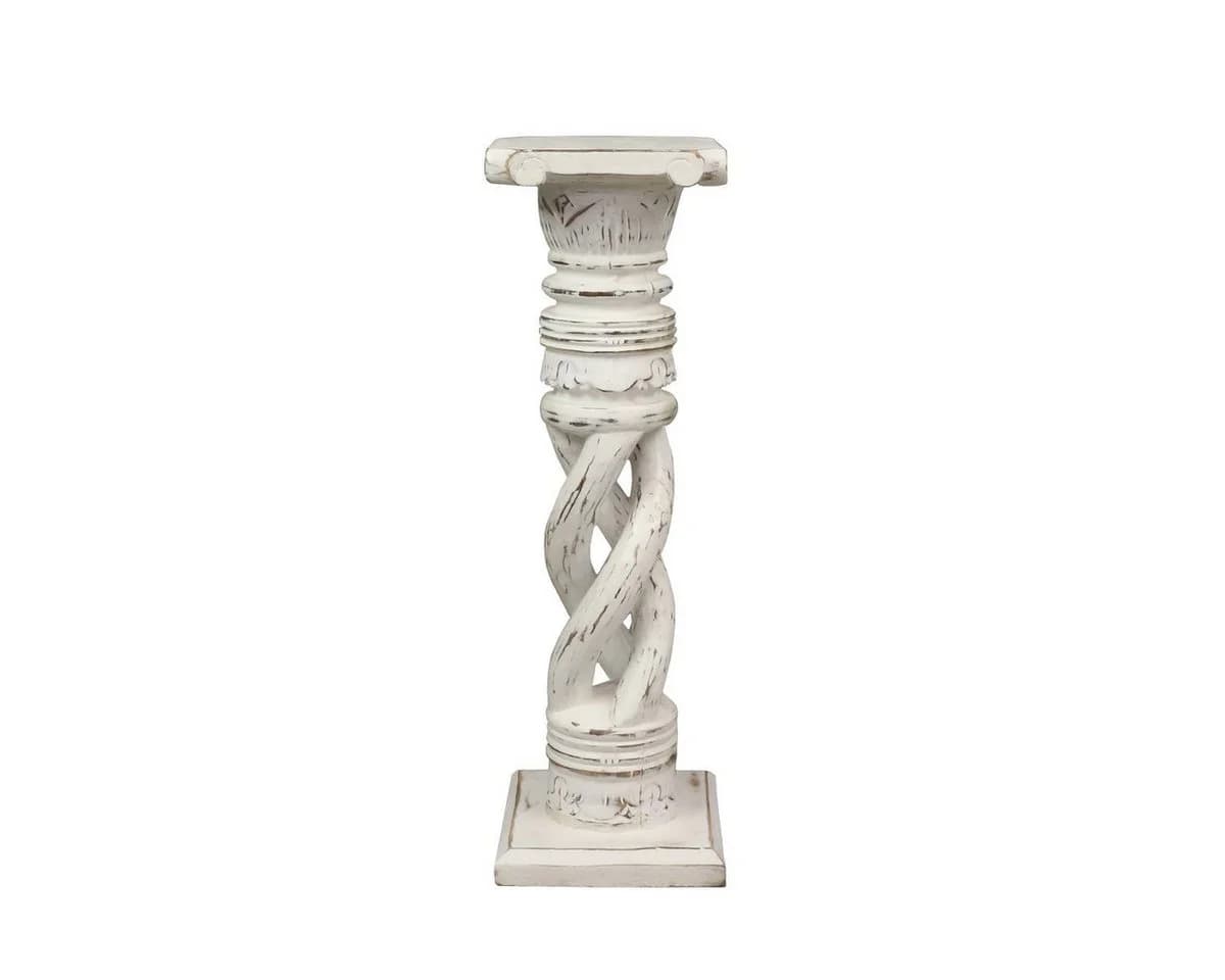 Oriental Galerie Blumenhocker Gedrehte Säule Antik Gold