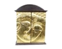 Oriental Galerie Hängeschrank Buddha 65 cm Braun Gold Bild 2