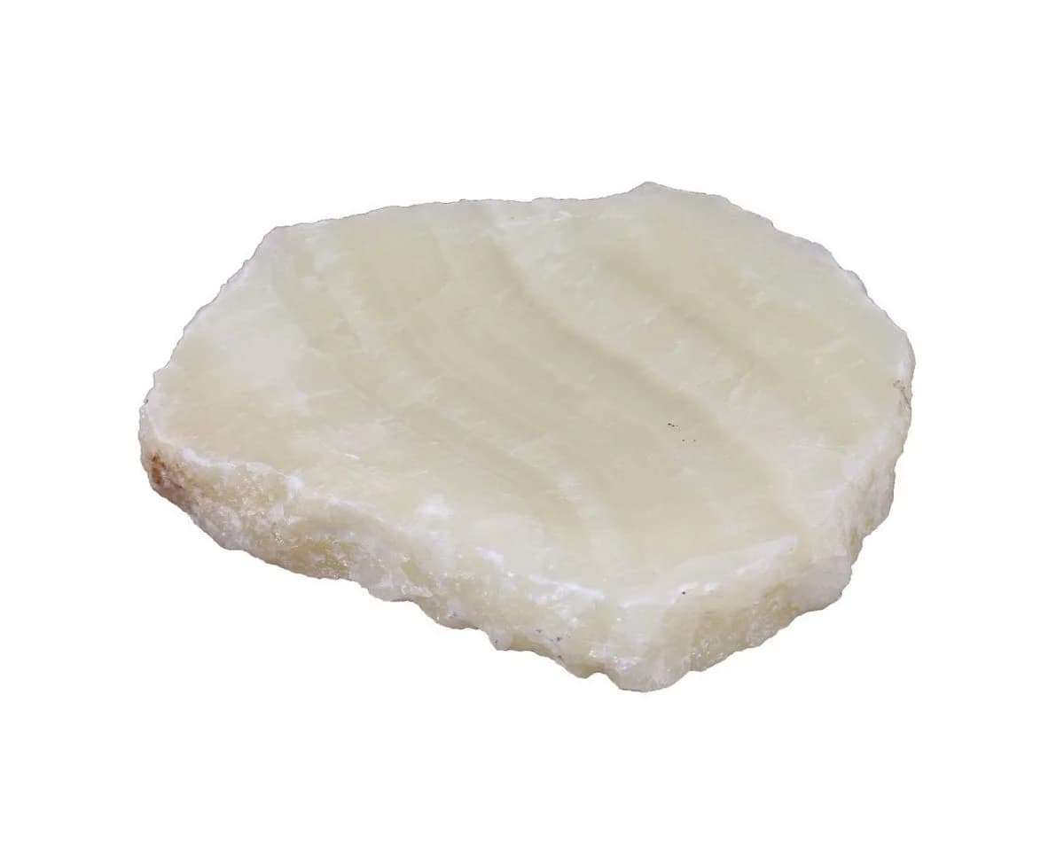 Oriental Galerie Dekotablett Seifenschale Onyx Unikat Beige - Bild 4