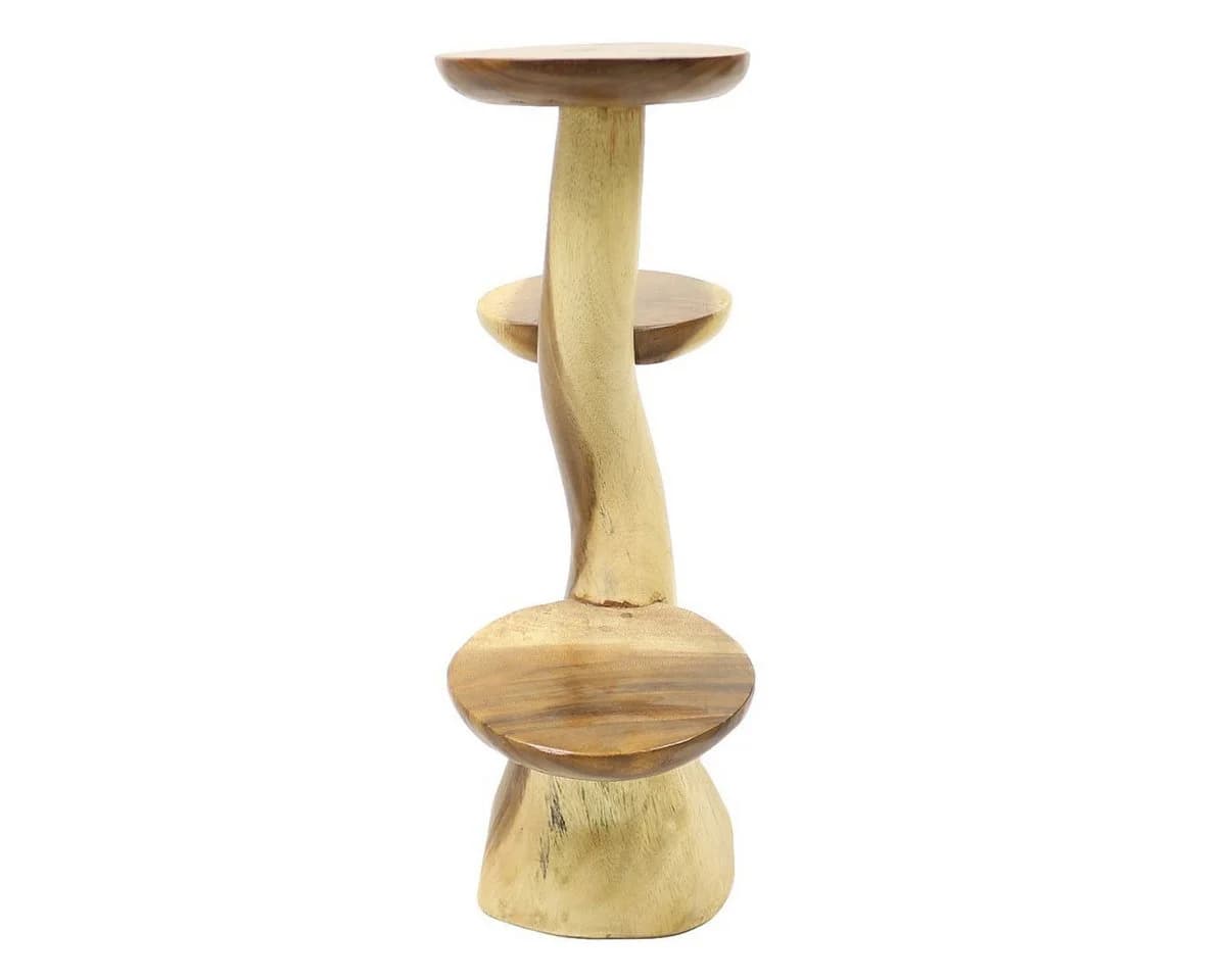 Oriental Galerie Blumenhocker Natur Massivholz Orientalisch - Bild 4