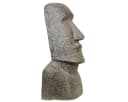 Oriental Galerie Moai Dekofigur Lavastein 100 cm Wetterfest Bild 1