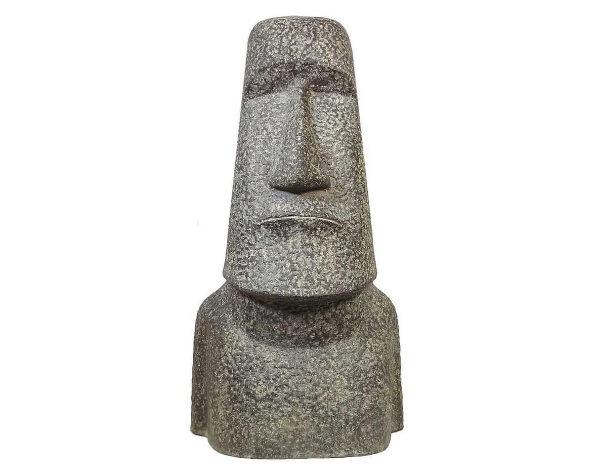 Oriental Galerie Moai Dekofigur Lavastein 100 cm Wetterfest - Bild 2
