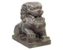 Oriental Galerie Tempelwächter-Löwe Dekofigur 40 cm Grau Bild 2