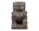 Oriental Galerie Tempelwächter-Löwe Dekofigur 40 cm Grau Bild 4