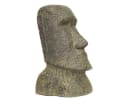 Oriental Galerie Dekofigur Moai Kopf Stein Figur Schwarz 30 cm Bild 3