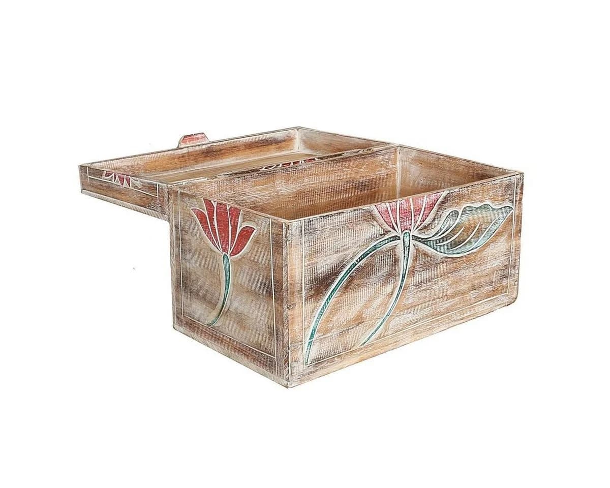 Oriental Galerie Truhe Blumen Modell Baris Mittel 50 cm - Bild 3