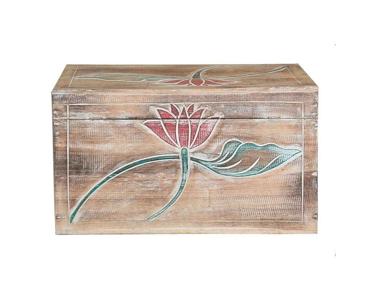 Oriental Galerie Truhe Blumen Modell Baris Mittel 50 cm - Bild 4
