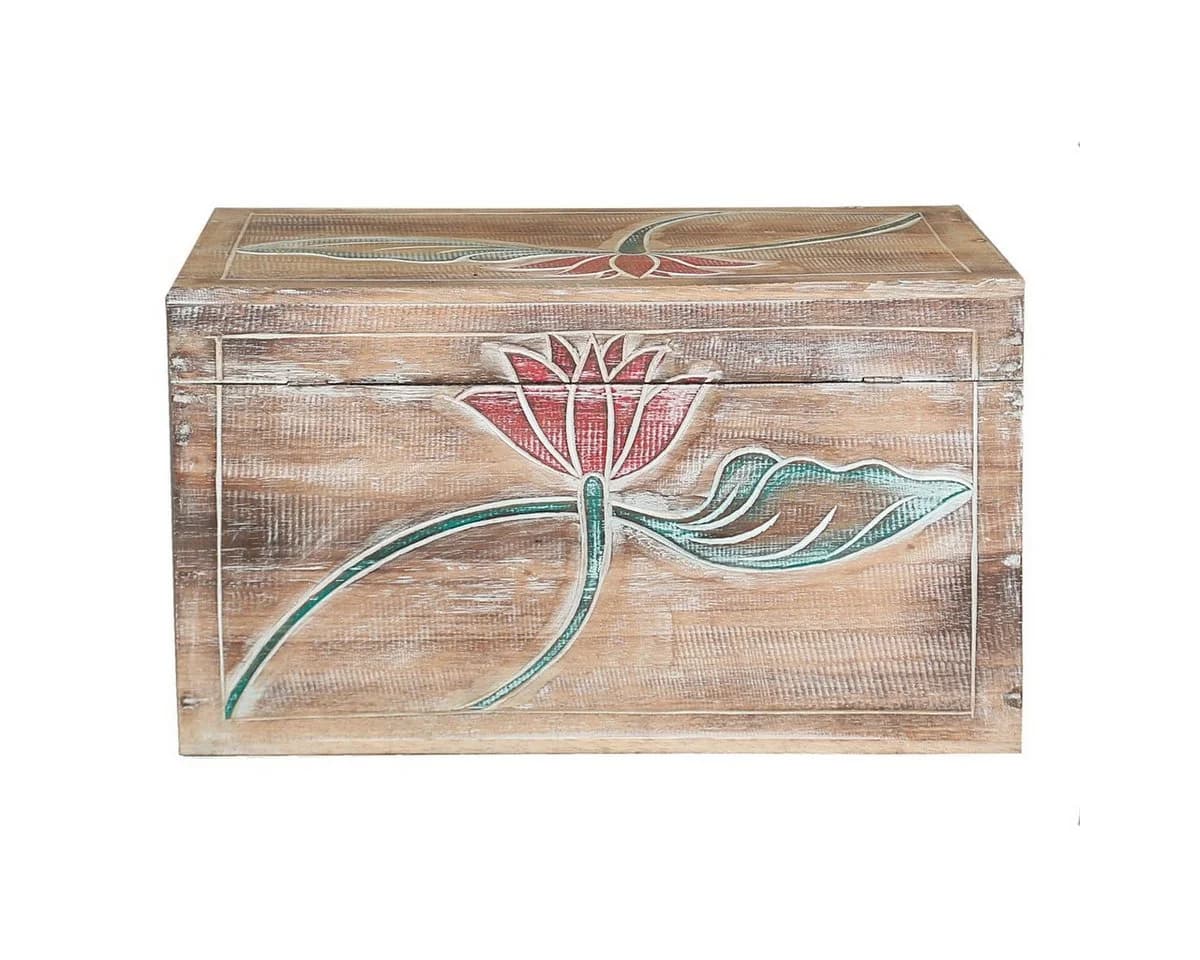 Oriental Galerie Truhe Blumen Modell Baris klein 40 cm - Bild 4