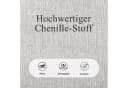 Duhome Esszimmerstuhl 7307A1 Beige Chenille 360° Drehbar Bild 4