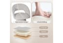 Duhome Esszimmerstuhl 7307A1 Beige Chenille 360° Drehbar Bild 5