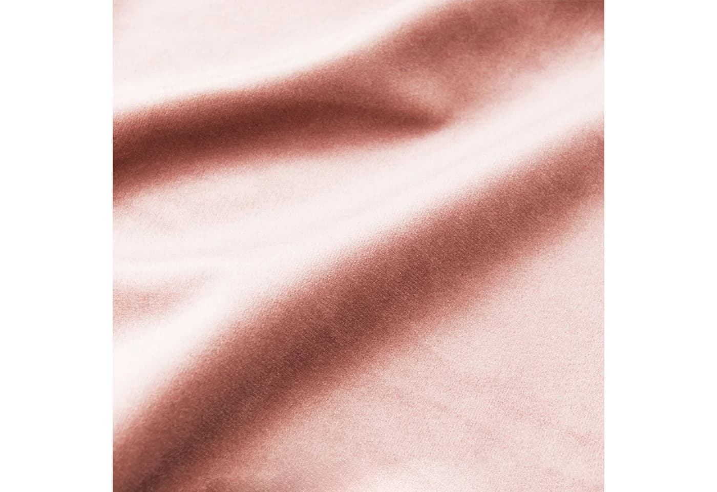 Duhome Sitzhocker 9130C Rosa Samt Metallbeine Retro - Bild 4