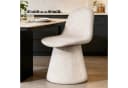 Duhome Esszimmerstuhl 360-Grad-Drehstuhl Bouclé Stoff Moderner Loungesessel Bild 1