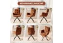 Duhome Esszimmerstuhl 8610A - 360° drehbar, Chenille-Stoff Bild 4