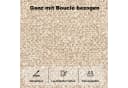 Duhome Barhocker 5520A1 Beige Bouclé Metall Bild 1