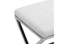 Duhome Hocker 9196A1 Weiß Kunstleder Sitzhocker Bild 3