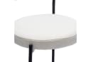 Duhome Barhocker 2er Set Beige Schlingenstoff mit Rückenlehne Bild 5