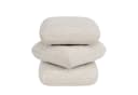 Duhome Hocker (9272D1) Bouclé Stoff 360° Drehbar Modern Bild 2