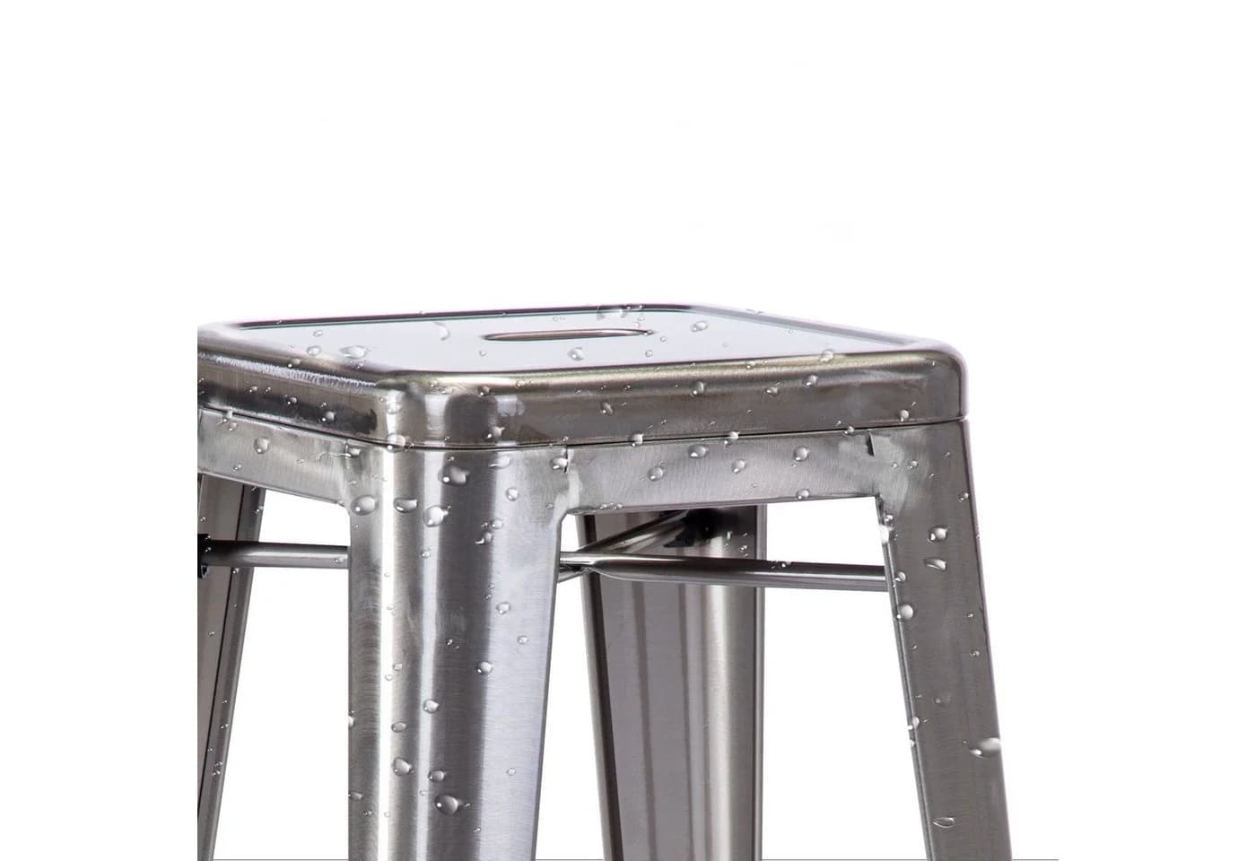 Duhome Barhocker 665D Metall Stapelbar - Bild 4