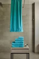 Sansibar Sylt Badetuch Classic Türkis 100% Baumwolle mit Stickerei Bild 5