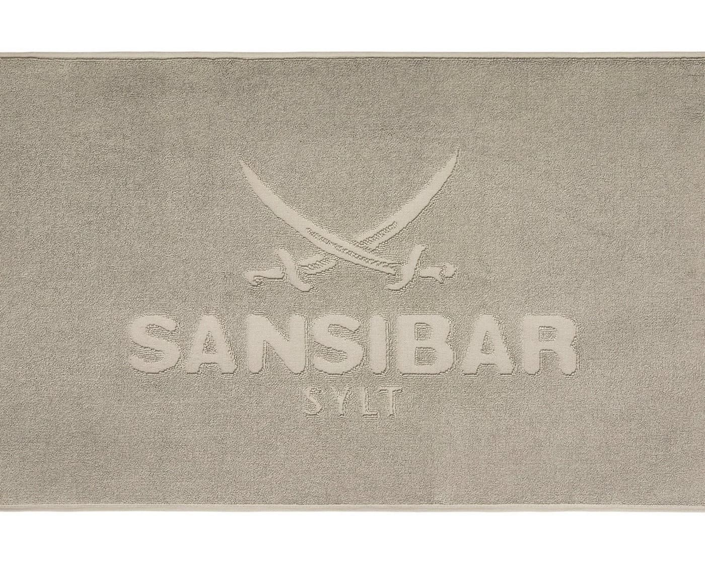 Sansibar Sylt Badvorleger 50x80 cm Braune Baumwolle Hochtiefprägung - Bild 2