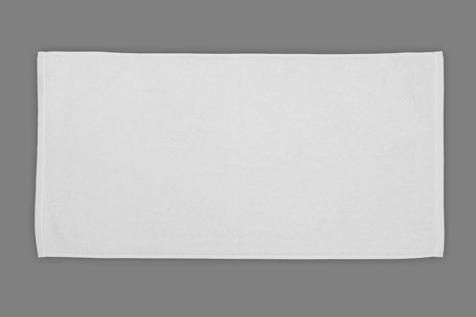 Duschtuch SANSIBAR Weiß 100% Baumwolle mit Stickerei