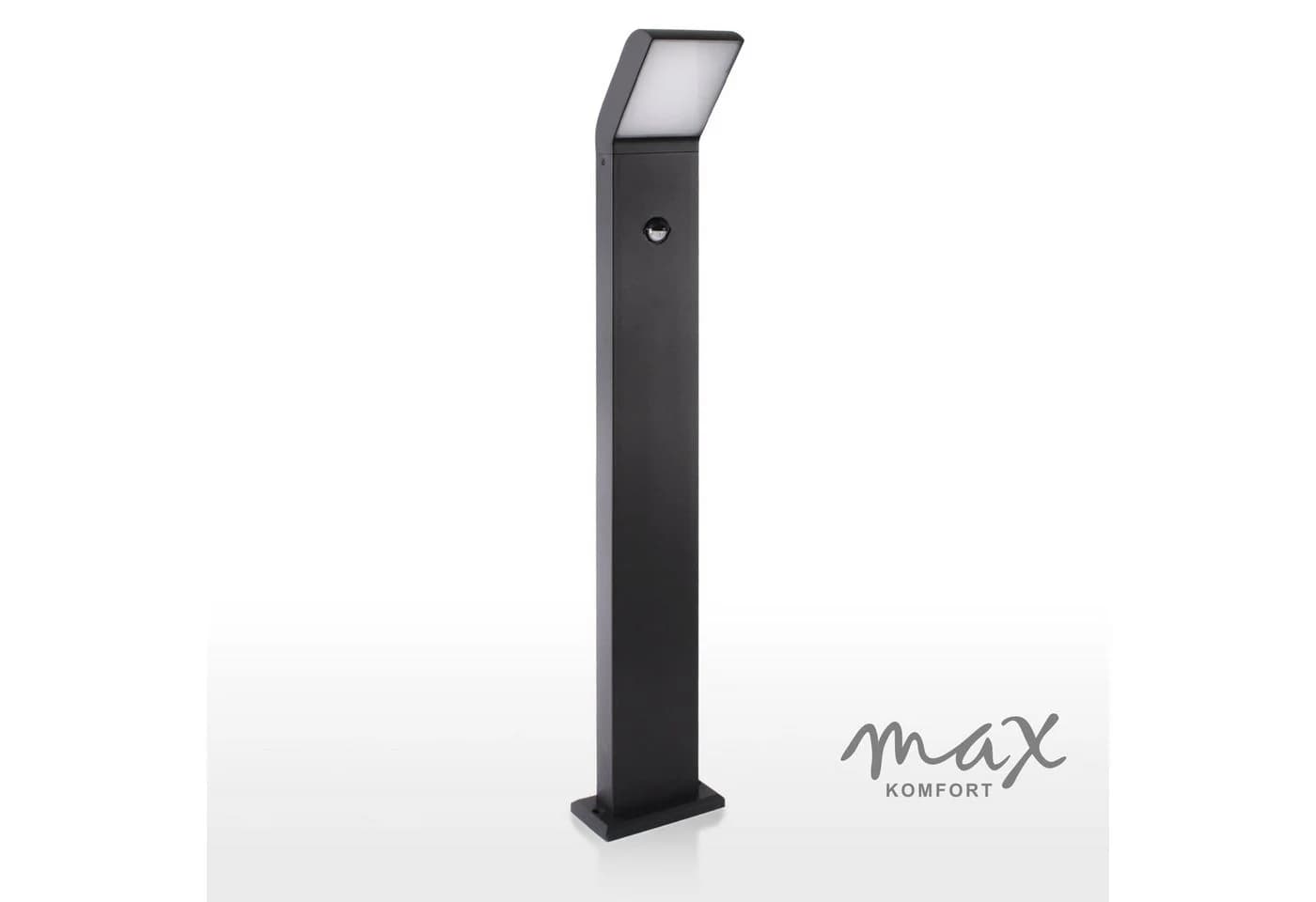 Maxkomfort Außen-Stehlampe 1504-800 Schwarz mit Bewegungsmelder LED - Bild 2