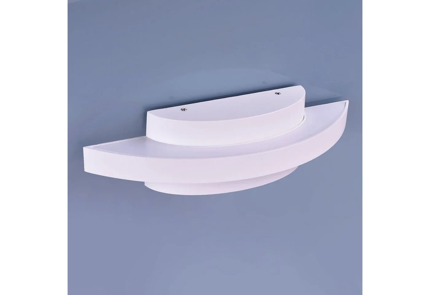 Maxkomfort LED Außen-Wandleuchte Up & Down 7W Warmweiß Aluminium - Bild 3