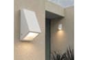 Maxkomfort LED Außen-Wandleuchte Up & Down IP44 Schwarz/Weiß/Silber Bild 1