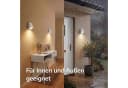 Maxkomfort LED Außen-Wandleuchte Up & Down IP44 Schwarz/Weiß/Silber Bild 3